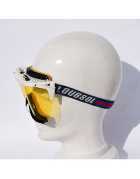 Vintage "LOUBSOL SUPER 4 " POP UP Ski Goggles