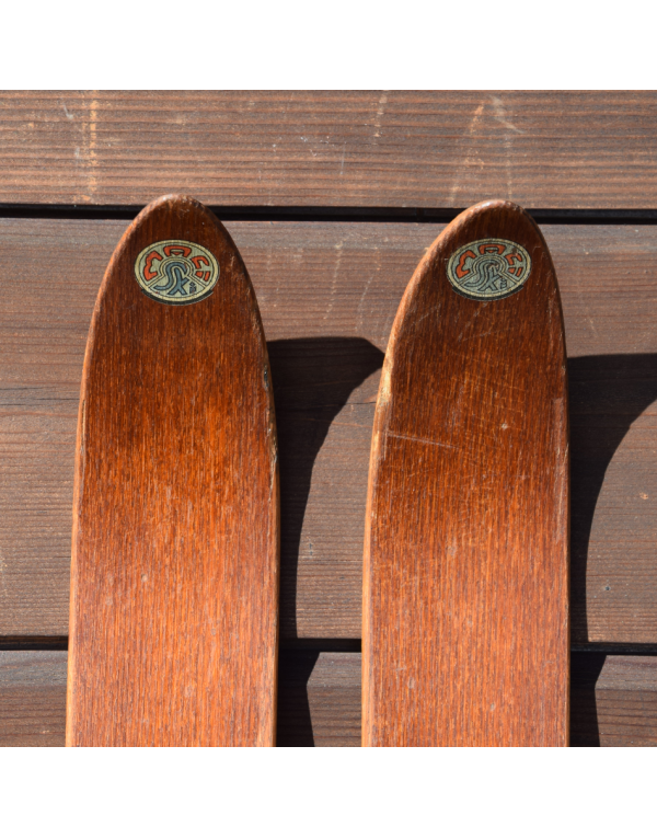 Vintage Children Skis & Poles Vintage Children Skis & Poles