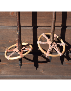 Vintage Children Skis & Poles