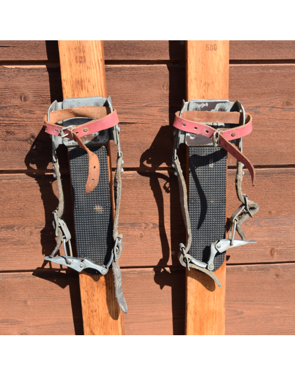 Vintage Children Skis & Poles Vintage Children Skis & Poles