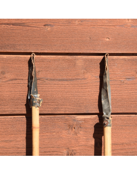 Vintage Children Skis & Poles