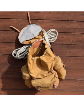 Vintage Swiss Mountaineering Rucksack & Climbing Gear