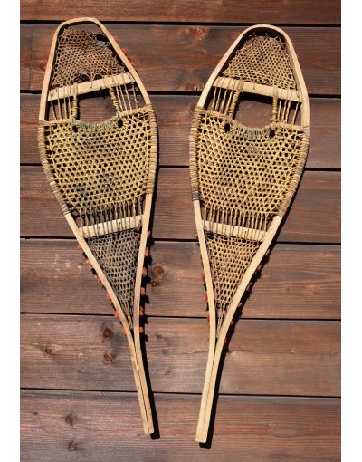 Vintage Canadian Snowshoes / Raquettes a neige Vintage / Vintage Schneeschuhe
