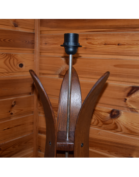 Antique Ski Floor Lamp / Lampadaire Ski / Ski Stehleuchte