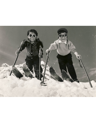 Hans Truöl's "Just Happy to be Skiing"