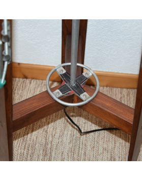Antique Ski Floor Lamp / Lampadaire Ski / Ski Stehleuchte