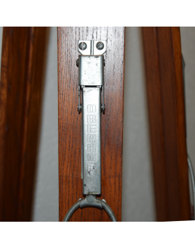 Antique Ski Floor Lamp / Lampadaire Ski / Ski Stehleuchte