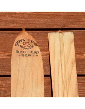 Vintage Swiss  Staub's "TÖDI" Skis