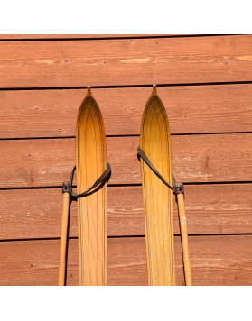 Vintage Swiss  Staub's "TÖDI" Skis