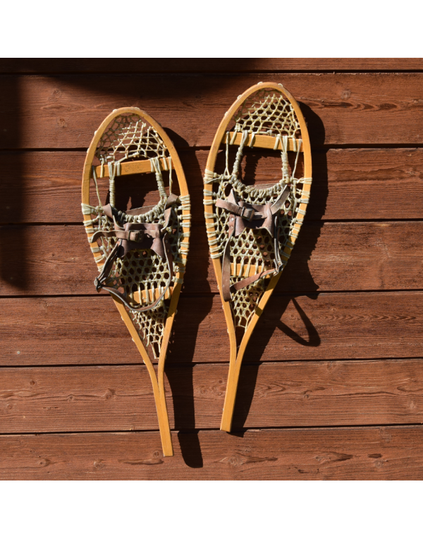 Antique Children "FABER" Huron Snowshoes Antique Children "FABER" Huron Snowshoes
