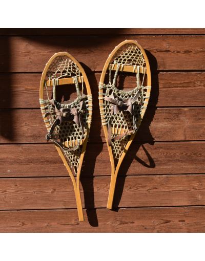 Antique Children "FABER" Huron Snowshoes