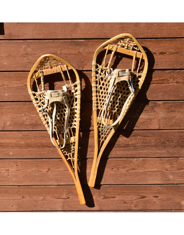 Antique Child Huron Snowshoes Antique Child Huron Snowshoes