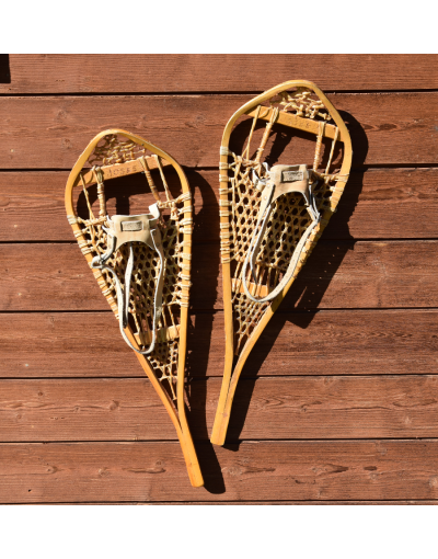 Antique Child Huron Snowshoes