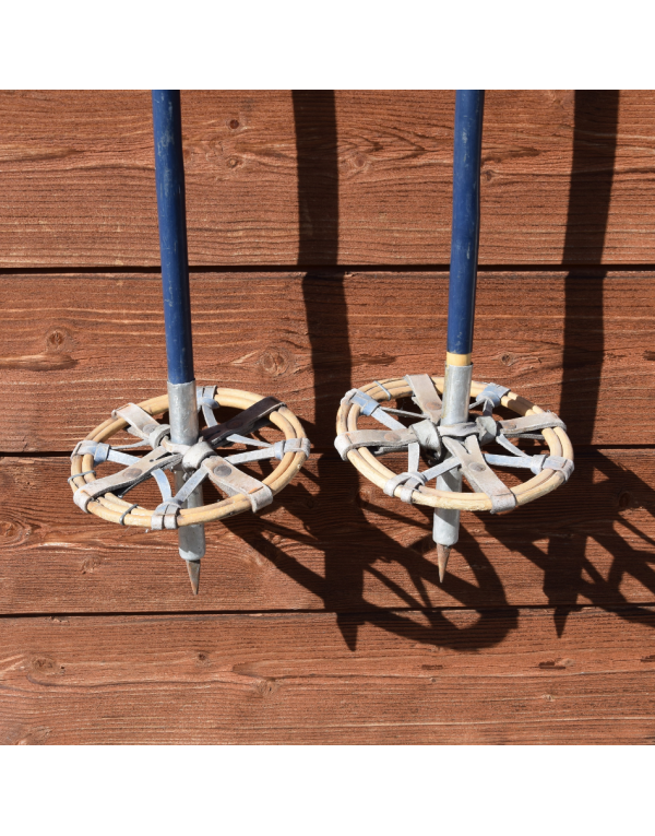1940's Antique Bamboo Ski Poles 1940's Antique Bamboo Ski Poles