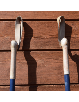 1940's Antique Bamboo Ski Poles