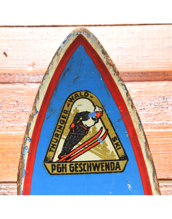 1960's "SCHICHTEN" skis made by "PGH GESCHWENDA" 1960's "SCHICHTEN" skis made by "PGH GESCHWENDA"