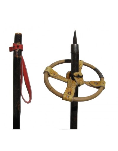 Antique Children ski poles