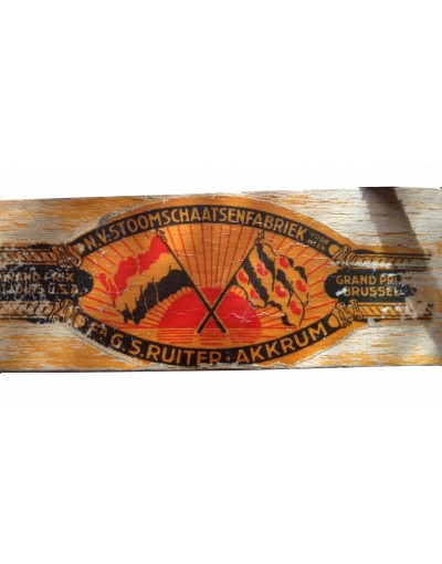 "G. S. RUITER"  Skates
