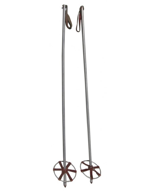 Antique ski poles