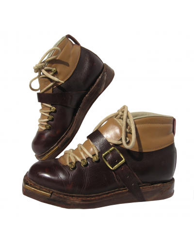 Antique "KRISTIANIA" Ski Boots