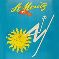 Original Vintage Ski Posters & Prints