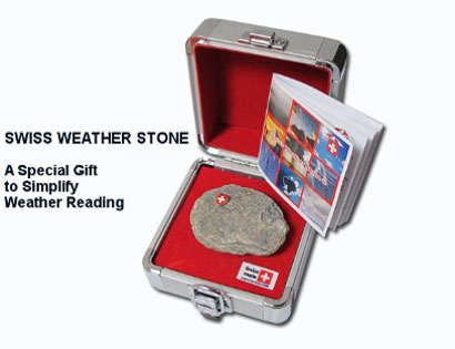 Swiss Weather Stone
